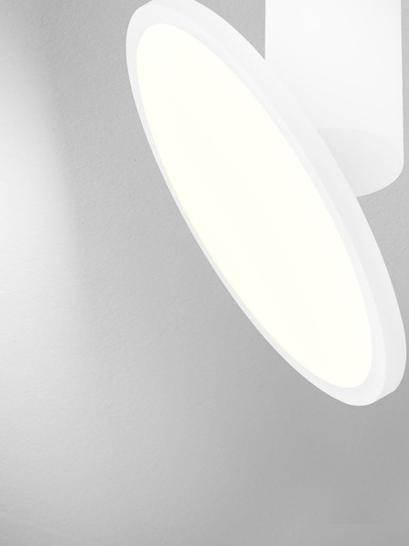 Nova Luce LED Deckenleuchte Ekei 14W warmweiss 3000K Weiß Aluminium Ø20cm 9695110