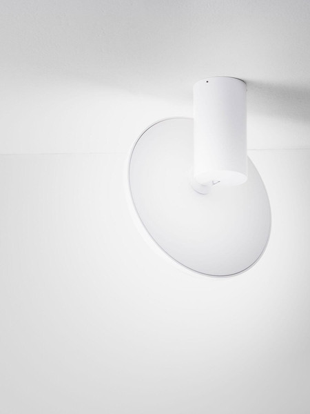Nova Luce LED Deckenleuchte Ekei 14W warmweiss 3000K Weiß Aluminium Ø20cm 9695110