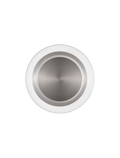 Nova Luce LED Wandleuchte Airida 8W warmweiss 3000K Schwarznickel Aluminium Ø17cm 9695115