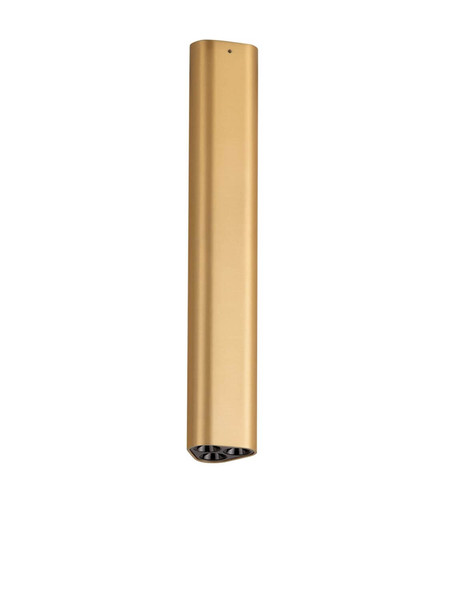 Nova Luce LED Deckenleuchte Etho 6W warmweiss 3000K Gold Aluminium 30x5cm 9695160