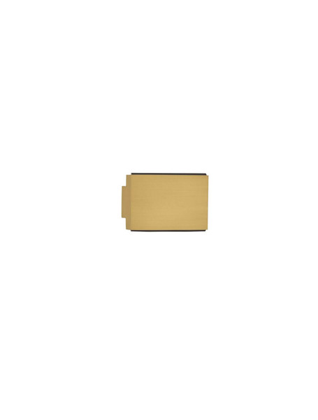 Nova Luce LED Wandleuchte Oti 10W warmweiss 3000K Gold Aluminium 11x8cm 9695164