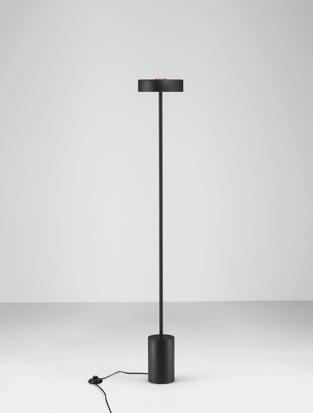 Nova Luce LED Stehleuchte Thea 17W warmweiss 3000K Schwarz Metall 135cm 9695292