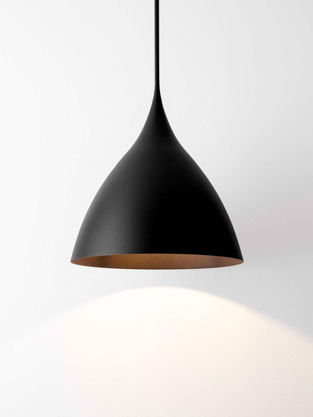 Nova Luce Pendelleuchte Syntopia 3-flammig 3xE27 Schwarz Metall Ø46cm 9695295