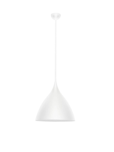 Nova Luce Pendelleuchte Syntopia 3-flammig 3xE27 Weiß Metall Ø46cm 9695296