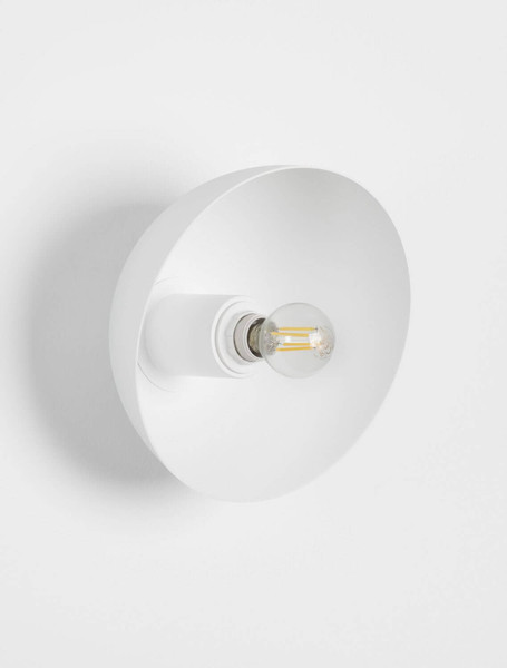 Nova Luce Wandleuchte Onia E14 Weiß Metall Ø20,5cm 9695318