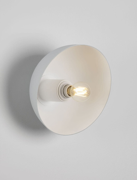 Nova Luce Wandleuchte Onia E14 Weiß Metall Ø20,5cm 9695318