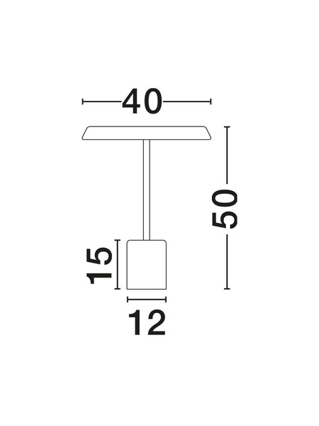 Nova Luce LED Tischleuchte Ophelia 17W warmweiss 3000K Weiß Holz Metall Ø40cm 9695323