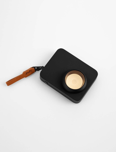 Nova Luce LED Tischleuchte Kedros dimmbar 3W warmweiss 3000K Schwarz Stahl Aluminium 14x11cm 9870036