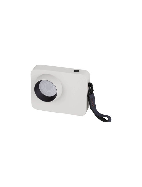 Nova Luce LED Tischleuchte Kedros dimmbar 3W warmweiss 3000K Weiß Stahl Aluminium 14x11cm 9870037