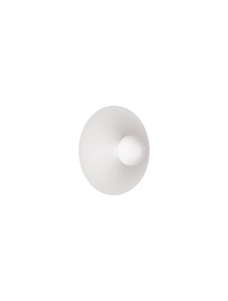 Nova Luce LED Wandleuchte Edem 9W warmweiss 3000K Weiß Stahl Aluminium Ø25cm 9870049