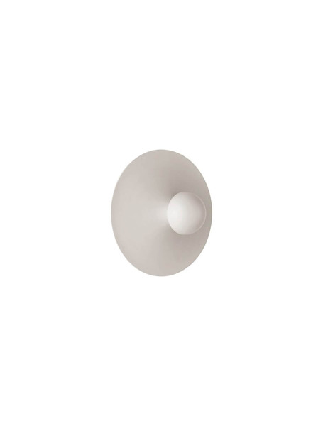 Nova Luce LED Wandleuchte Edem 9W warmweiss 3000K Beige Stahl Aluminium Ø25cm 9870050