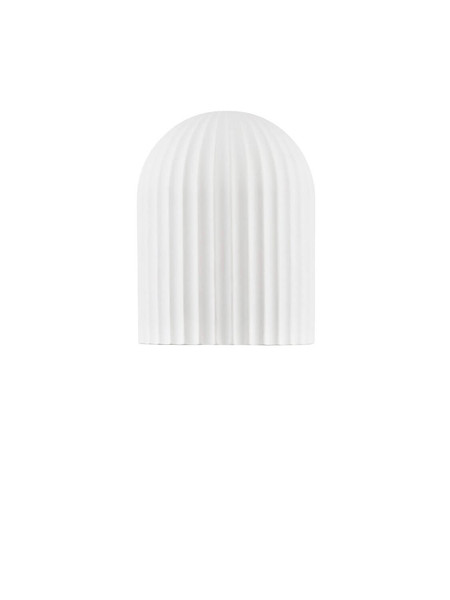 Nova Luce Wandleuchte Ammos GU10 Weiß Gips 16,5x12cm 9919116
