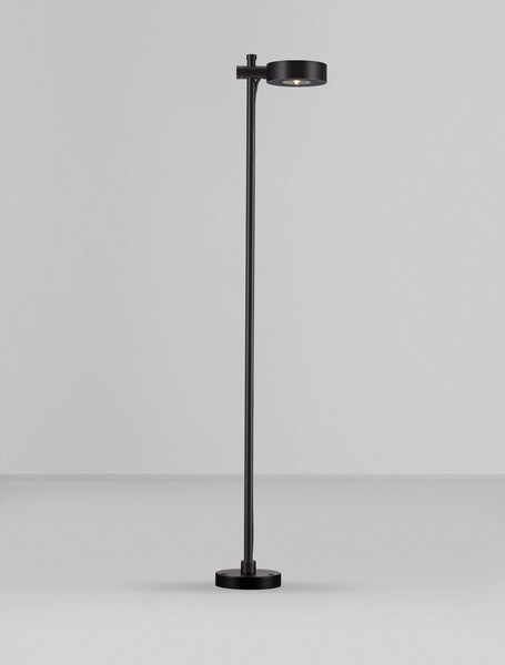 Nova Luce LED Wegeleuchte Dyol drehbar 7W warmweiss 3000K IP65 salzwasserfest Schwarz Aluminium 102cm 9923400