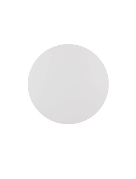 Nova Luce LED Außen-Wandleuchte Copper 7W warmweiss 3000K IP65 salzwasserfest Weiß Aluminium Ø13,5cm 9923411