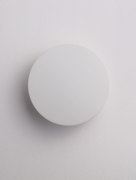 Nova Luce LED Außen-Wandleuchte Copper 7W warmweiss 3000K IP65 salzwasserfest Weiß Aluminium Ø13,5cm 9923411