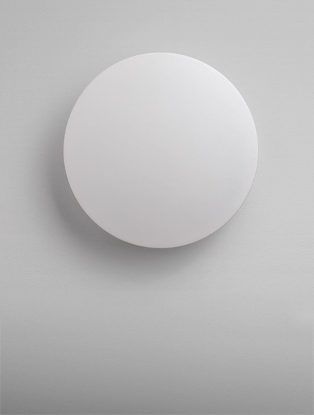 Nova Luce LED Außen-Wandleuchte Copper 16W warmweiss 3000K IP65 salzwasserfest Weiß Aluminium Ø30cm 9923417