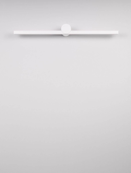 Nova Luce LED Außen-Wandleuchte Breggo 17W warmweiss 3000K IP54 Weiß Aluminium 81x10cm 9923421