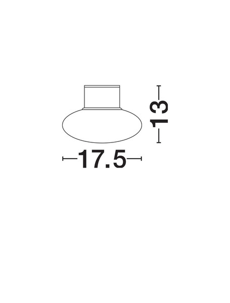Nova Luce LED Außen-Deckenleuchte Ali 6W warmweiss 3000K IP65 salzwasserfest Anthrazit Aluminium Ø17,5cm 9971456