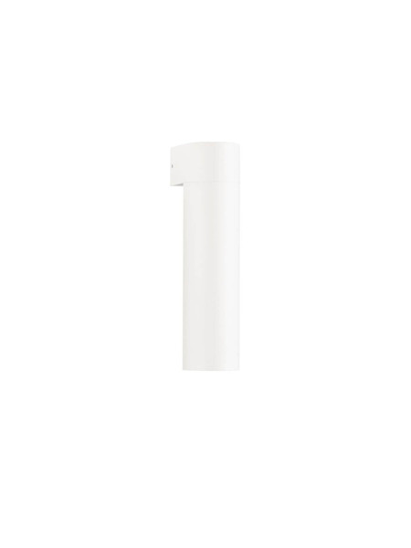 Nova Luce LED Außen-Wandleuchte Lusy 5W warmweiss 3000K IP65 salzwasserfest Weiß Aluminium Ø5cm 9971458
