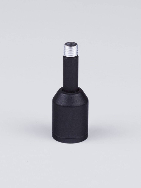 Nova Luce Montagesockel Lyb Schwarz Aluminium Ø2cm 9980573