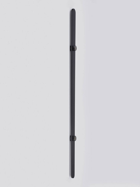 Nova Luce LED Wandleuchte Lyb 19W warmweiss 3000K Schwarz Aluminium 85x4cm 9980581