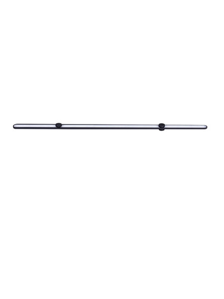 Nova Luce LED Wandleuchte Lyb 19W warmweiss 3000K Schwarz Aluminium 85x4cm 9980582