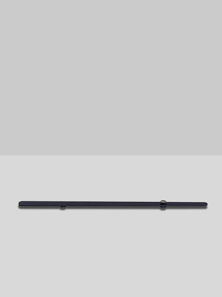 Nova Luce LED Wandleuchte Lyb 19W warmweiss 3000K Schwarz Aluminium 85x4cm 9980582