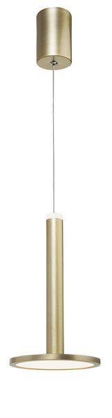 Nova Luce PALENCIA LED Pendelleuchte Messing 10W Warmweiss 120x15cm 1703301201