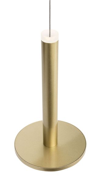 Nova Luce PALENCIA LED Pendelleuchte Messing 10W Warmweiss 120x15cm 1703301201