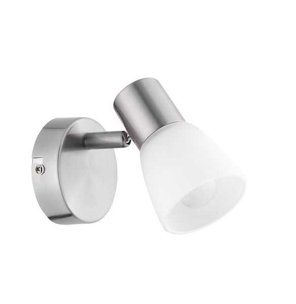 Nova Luce PUBLICO Deckenleuchte E14 Nickel 8x13x10,5cm dimmbar 667001