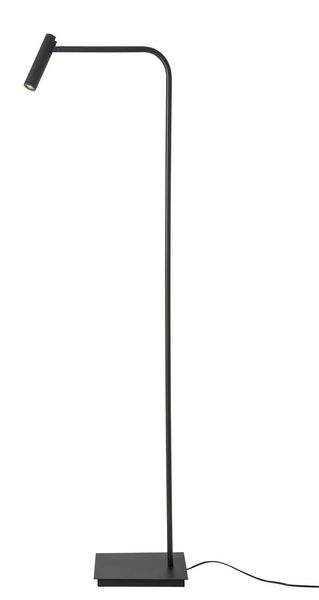 Nova Luce SICILY LED Stehlampe Schwarz 3W Warmweiss 26x40x153cm 7140183