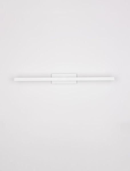 Nova Luce FLAT LED Wandleuchte Weiß 18W IP44 Warmweiss 63x9x7,5cm 787012