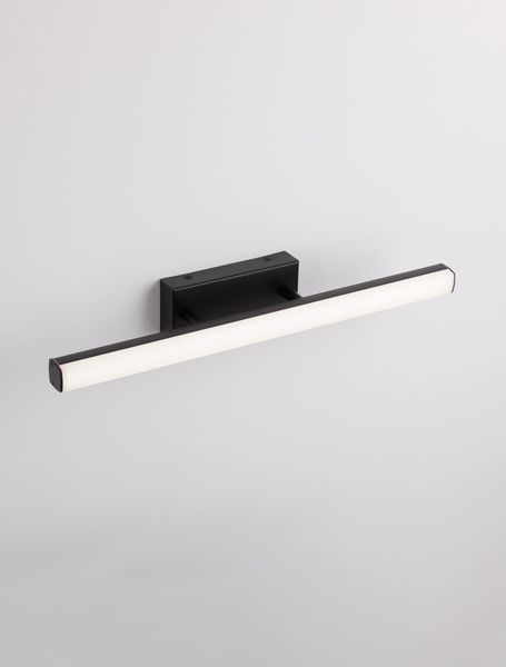 Nova Luce WILLOW LED Wandleuchte Schwarz 12W IP44 Warmweiss 49x7,5x6,5cm 787013