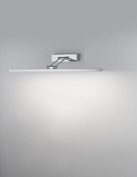 Nova Luce ROSA LED Wandleuchte Chrom 18W IP44 Neutralweiss 57x4,5x19cm 8142281