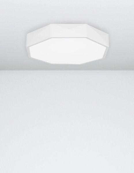 Nova Luce EBEN LED Deckenleuchte Weiß 24W Warmweiss 6x40cm 9001492