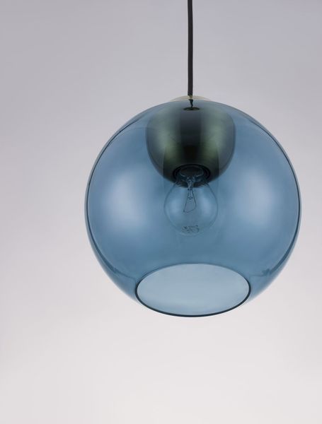 Nova Luce MIDORI Pendelleuchte E27 Gold Blau 182,5x24cm dimmbar 9009240