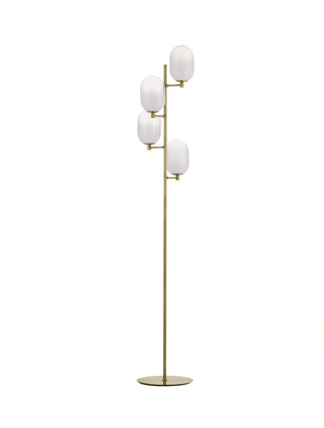 Nova Luce BALOR Stehlampe G9 4-fach Gold 28x52,8x165cm 9009248