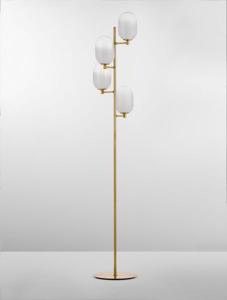 Nova Luce BALOR Stehlampe G9 4-fach Gold 28x52,8x165cm 9009248