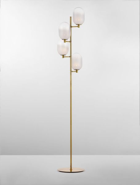 Nova Luce BALOR Stehlampe G9 4-fach Gold 28x52,8x165cm 9009248