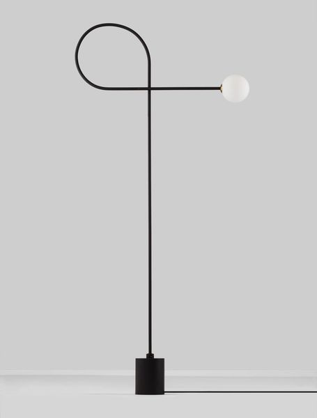 Nova Luce DEDALO Stehlampe G9 Schwarz 150x10cm 9010224