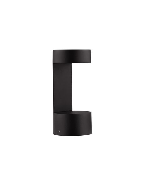 Nova Luce TALA LED Sockelleuchte Schwarz 9W IP54 Warmweiss 9x9x19,5cm 9026121