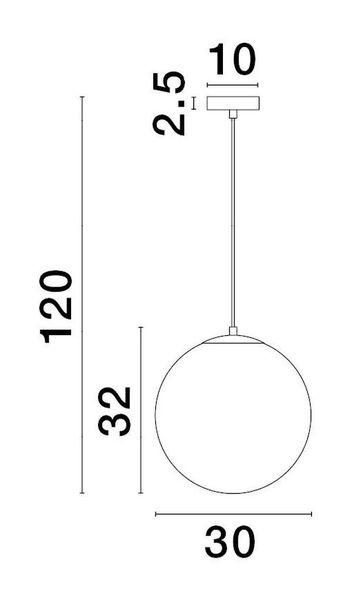 Nova Luce VITA Pendelleuchte E27 Gold 120x30cm dimmbar 9028836