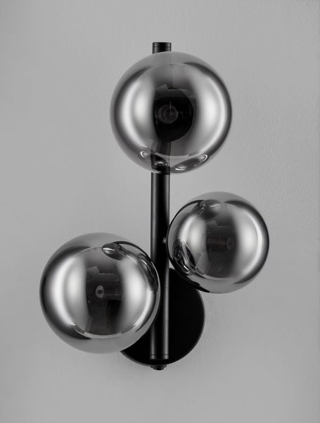 Nova Luce ODILLIA Wandleuchte G9 3-fach Schwarz 23,1x19x32cm dimmbar 9028861