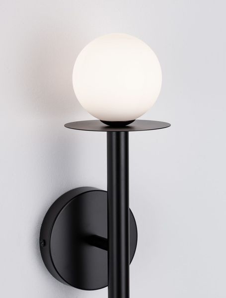 Nova Luce PIELO Wandleuchte G9 Schwarz 12x14x45cm dimmbar 9043310