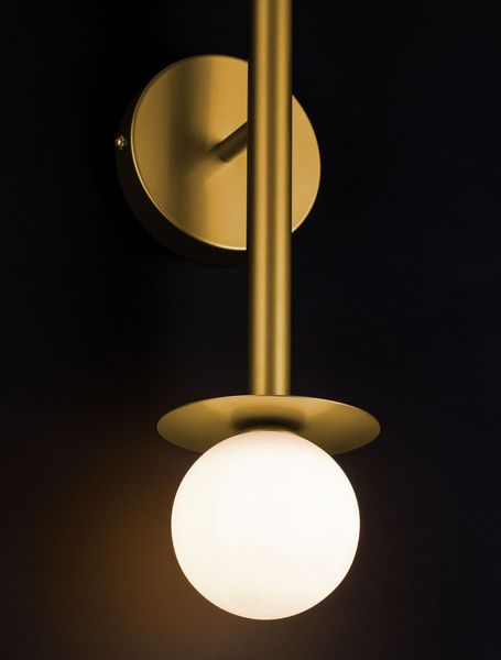 Nova Luce PIELO Wandleuchte G9 2-fach Gold 12x14x67cm dimmbar 9043319