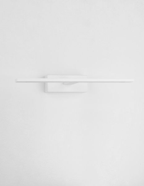 Nova Luce MONDRIAN LED Wandleuchte Weiß 12W IP44 Warmweiss 41,5x14x6cm 9053121