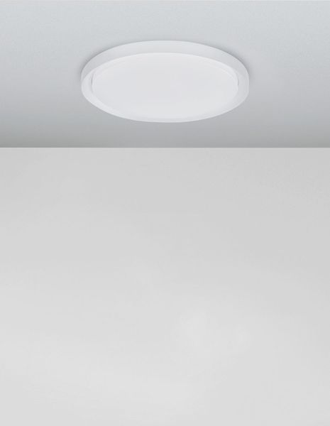 Nova Luce TROY LED Deckenleuchte Weiß 40W Warmweiss 7,5x46cm dimmbar 9053591