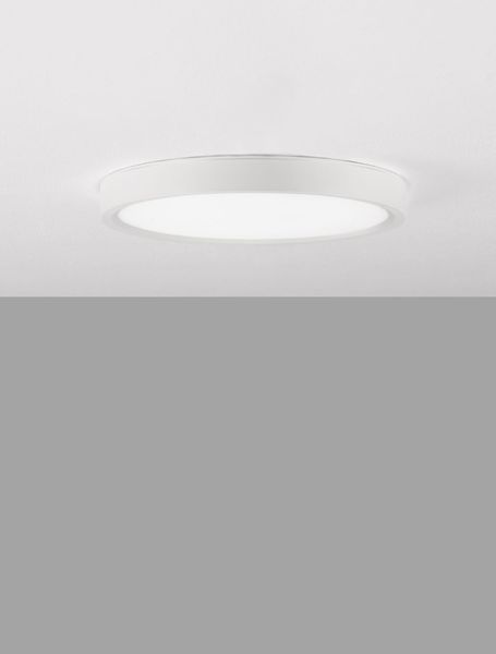 Nova Luce DIXIE LED Deckenleuchte Weiß 18W Steuerbare Lichtfarbe 2,5x22cm 9060186