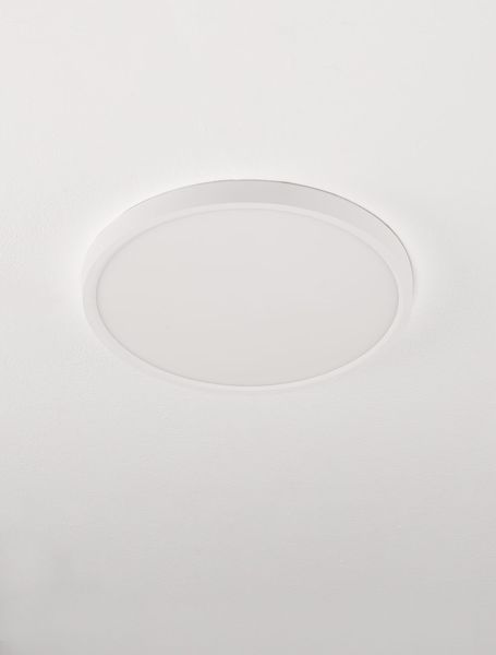 Nova Luce DIXIE LED Deckenleuchte Weiß 24W Steuerbare Lichtfarbe 2,5x30cm 9060188