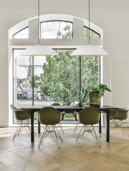 Nova Luce GLIM LED Pendelleuchte Weiß 42W Warmweiss 120x58cm dimmbar 9081280